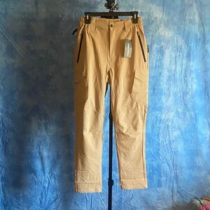 Men's Casual Tan Cargo Pants, 30X30, 3J-129B001